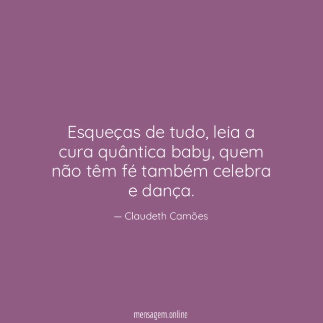 Esqueças de tudo