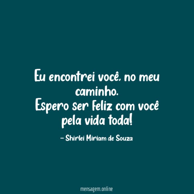 Eu encontrei você