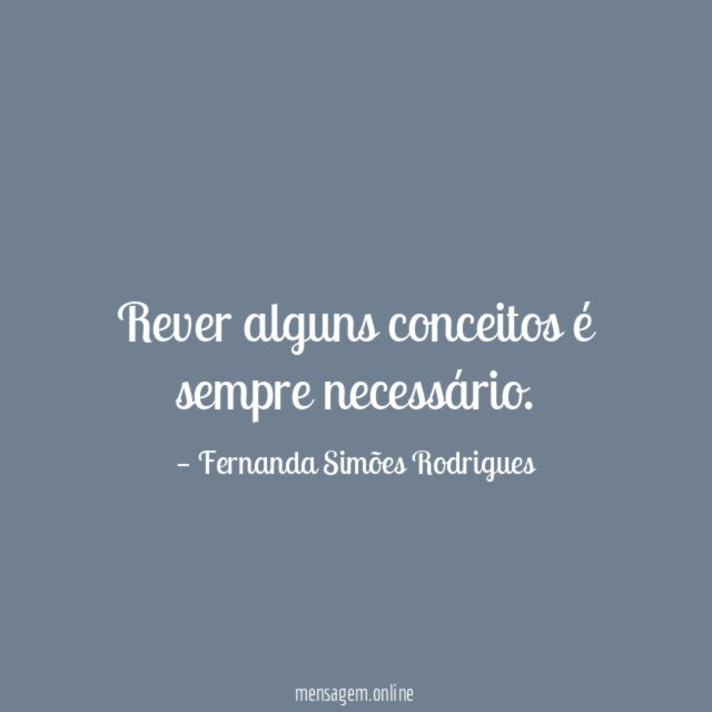 Rever alguns conceitos é sempre necessário