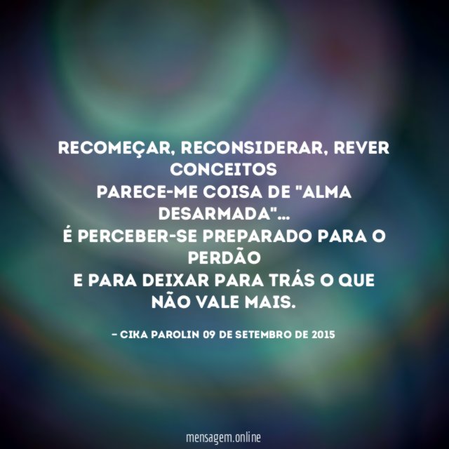 Recomeçar