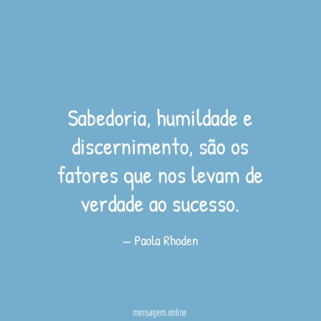 Sabedoria