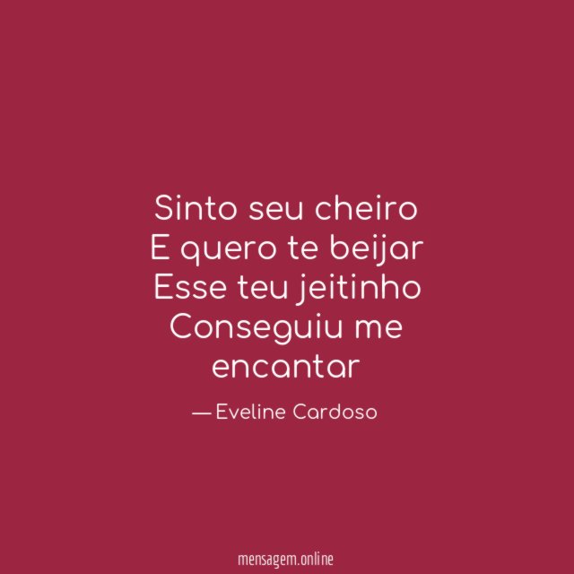 Sinto seu cheiro E quero te beijar Esse teu jeitinho Conseguiu