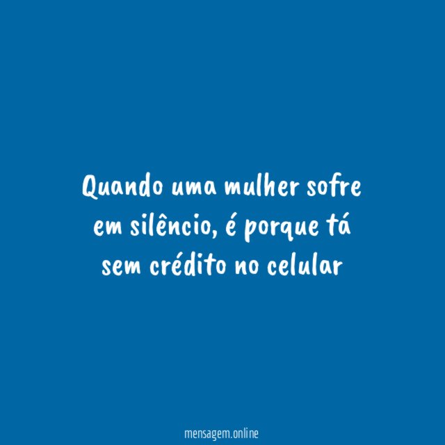 Quando uma mulher sofre em silêncio