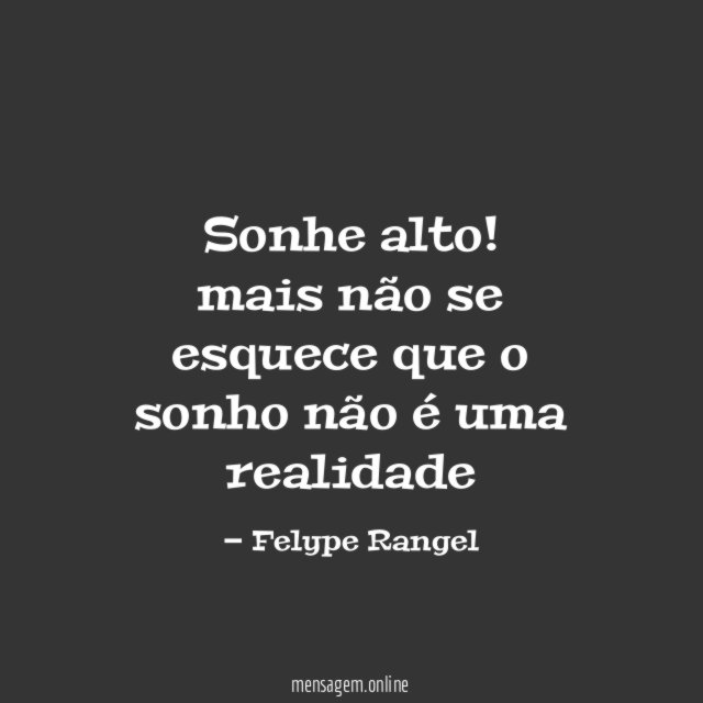 Sonhe alto