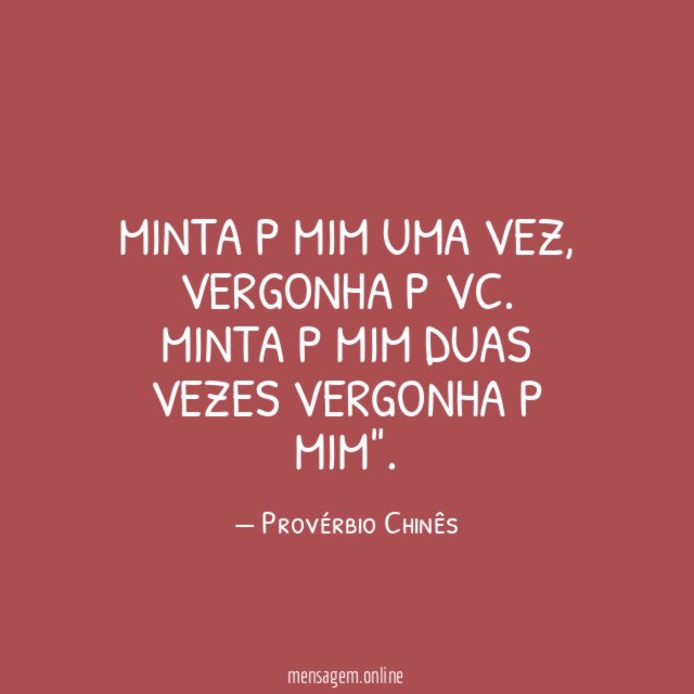 Minta p mim uma vez