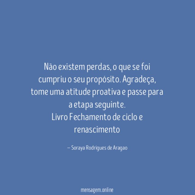 Não existem perdas