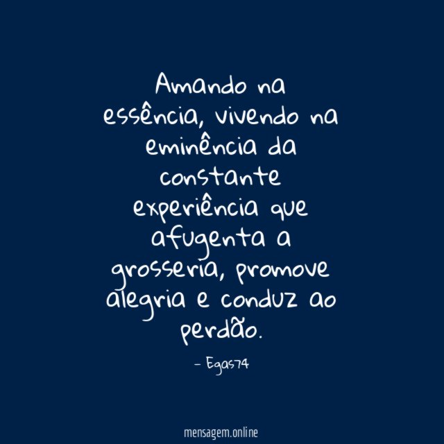 Amando na essência