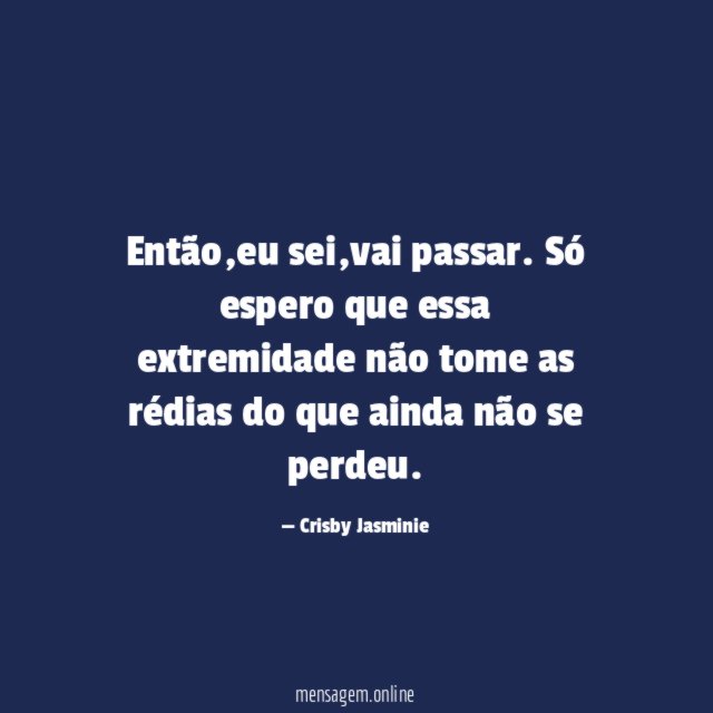 Então