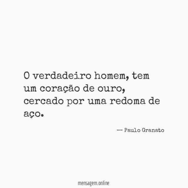 O verdadeiro homem