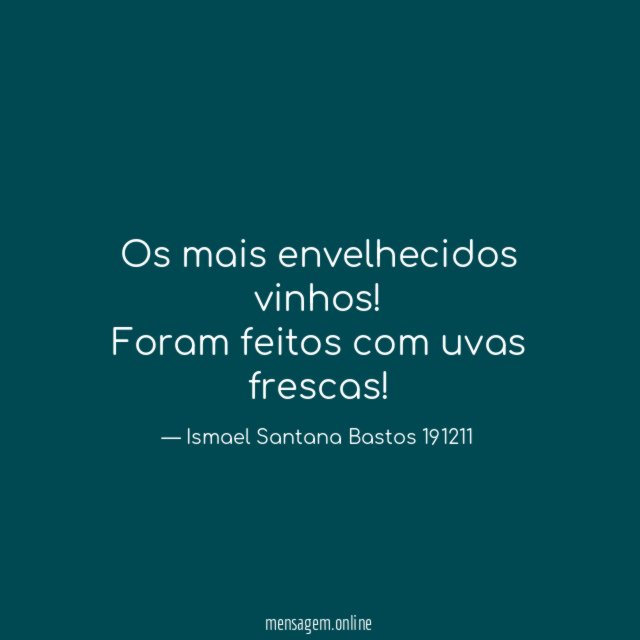 Os mais envelhecidos vinhos