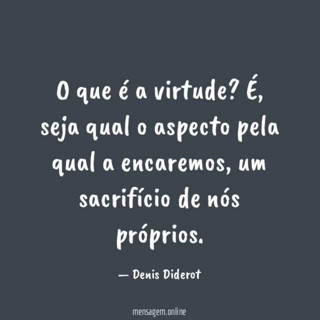 O que é a virtude