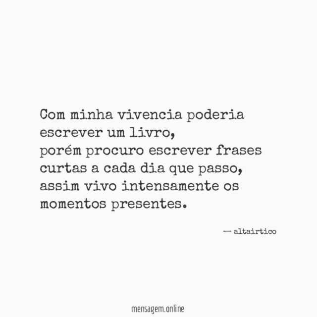 Com minha vivencia poderia escrever um livro