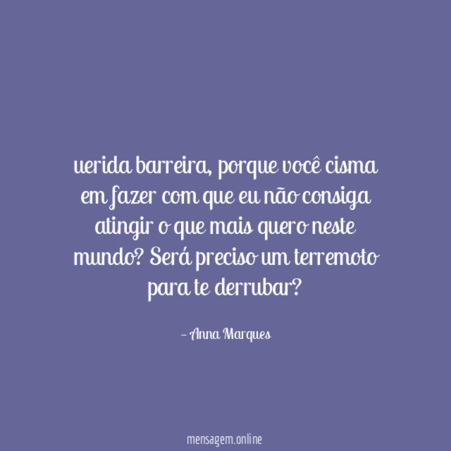 uerida barreira
