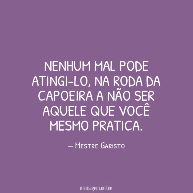 Nenhum mal pode atingi-lo