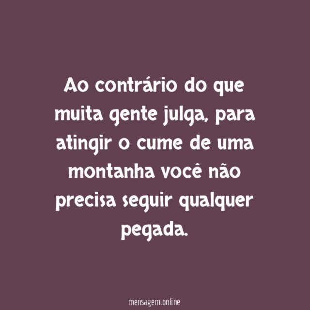 Ao contrário do que muita gente julga