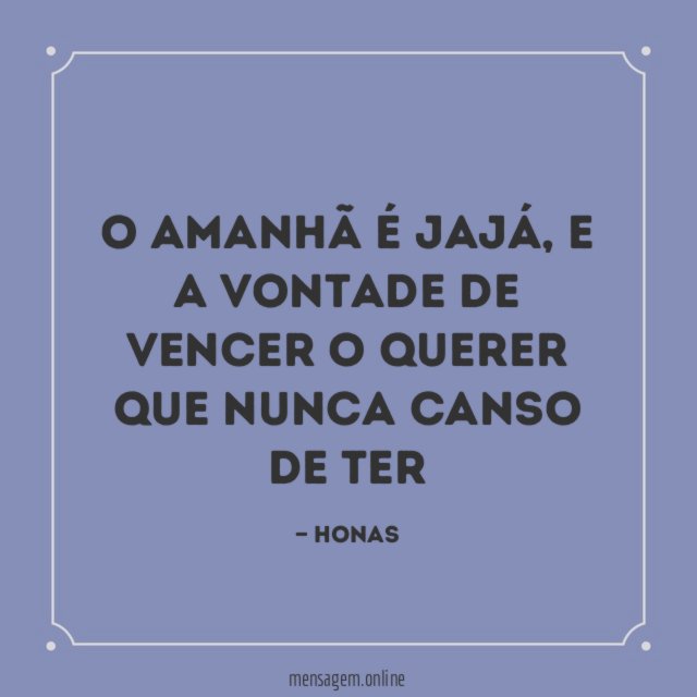 O amanhã é Jajá