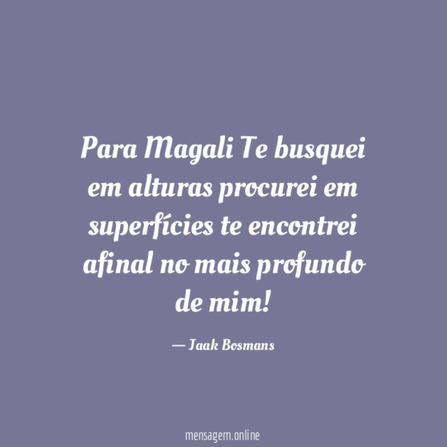 Para Magali