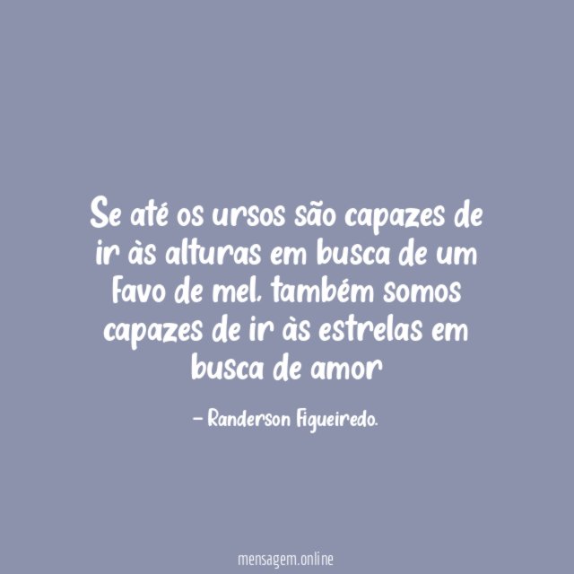 Se até os ursos são capazes de ir