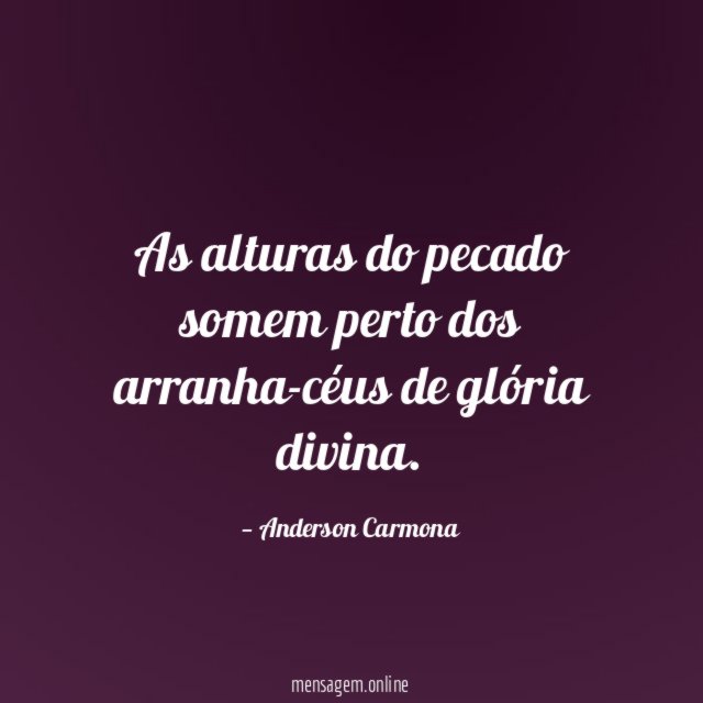 As alturas do pecado somem perto dos arranha-céus
