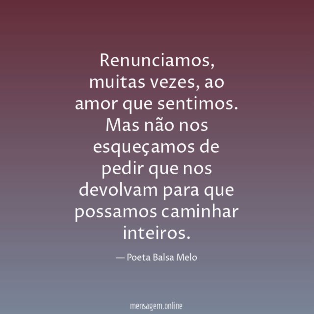 Renunciamos