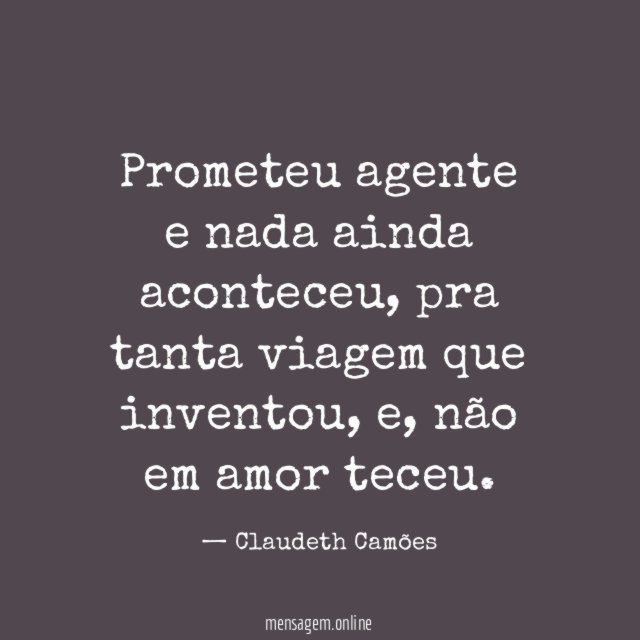 Prometeu agente e nada ainda aconteceu