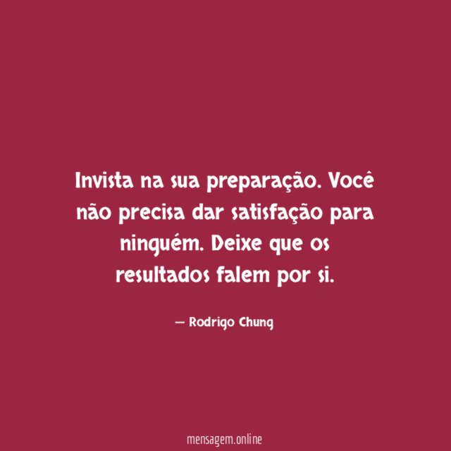 Invista na sua preparação