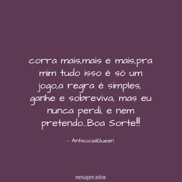 corra mais