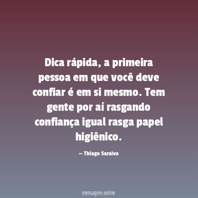 Dica rápida