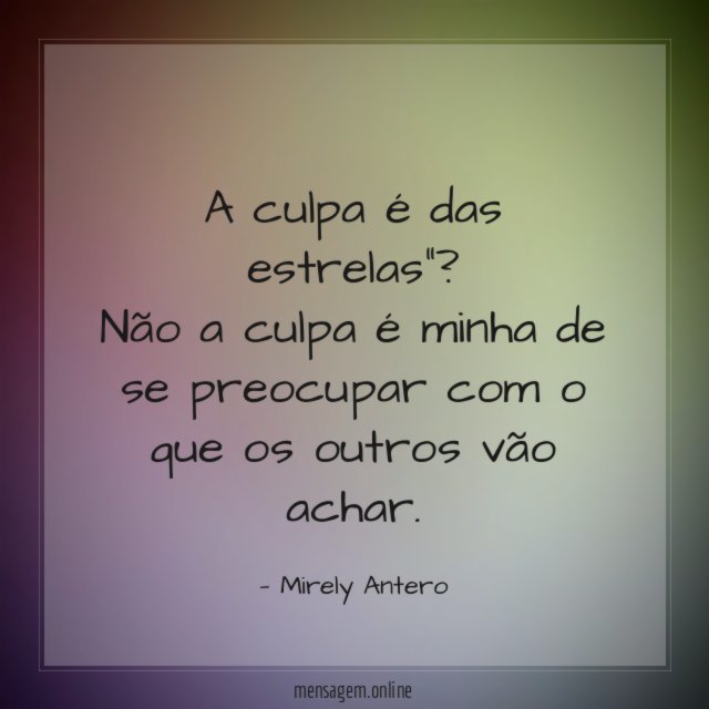 A culpa é das estrelas"