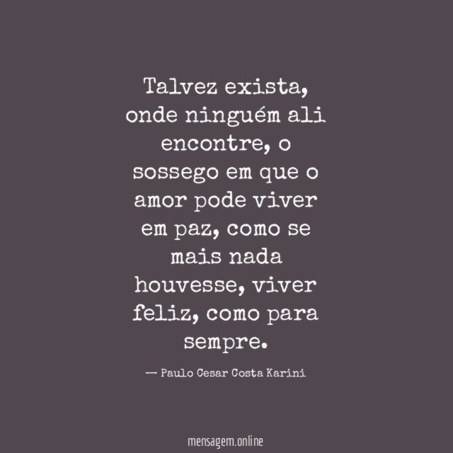 Talvez exista