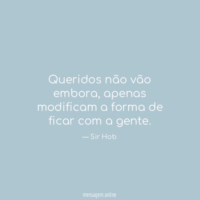 Queridos não vão embora