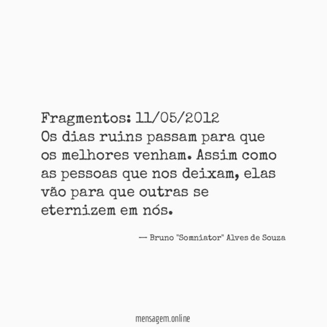 Fragmentos: 11/05/2012