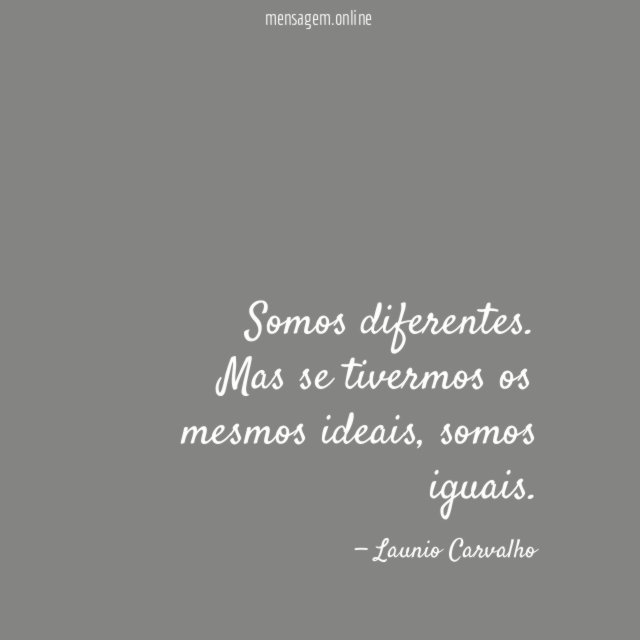 Somos diferentes