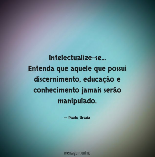 Intelectualize-se