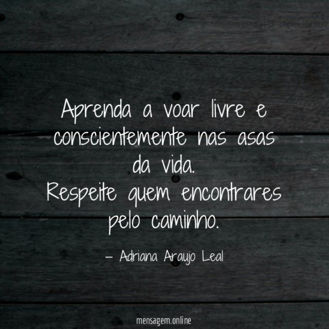 Aprenda a voar livre e conscientemente nas asas da vida