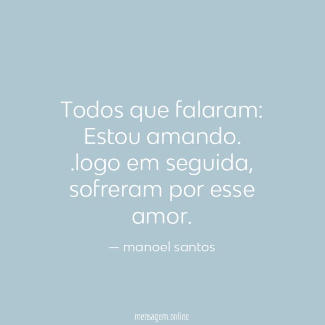 Todos que falaram