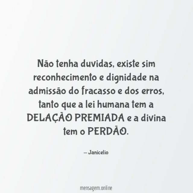 Não tenha duvidas