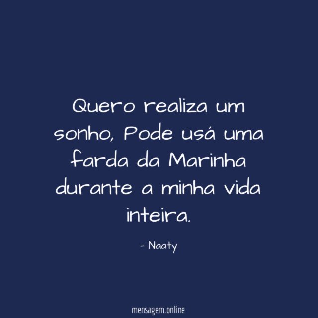 Quero realiza um sonho