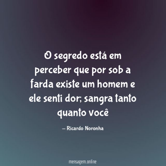 O segredo está em perceber que por sob