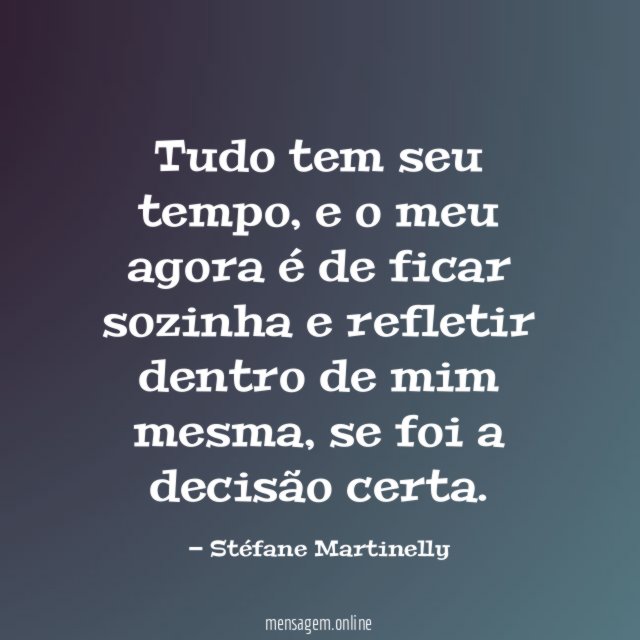 Tudo tem seu tempo