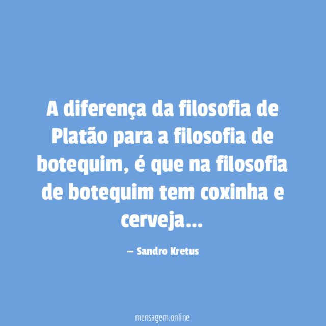 A diferença da filosofia de Platão para a