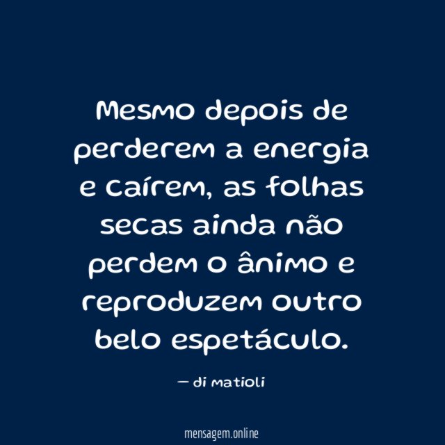Mesmo depois de perderem a energia e caírem