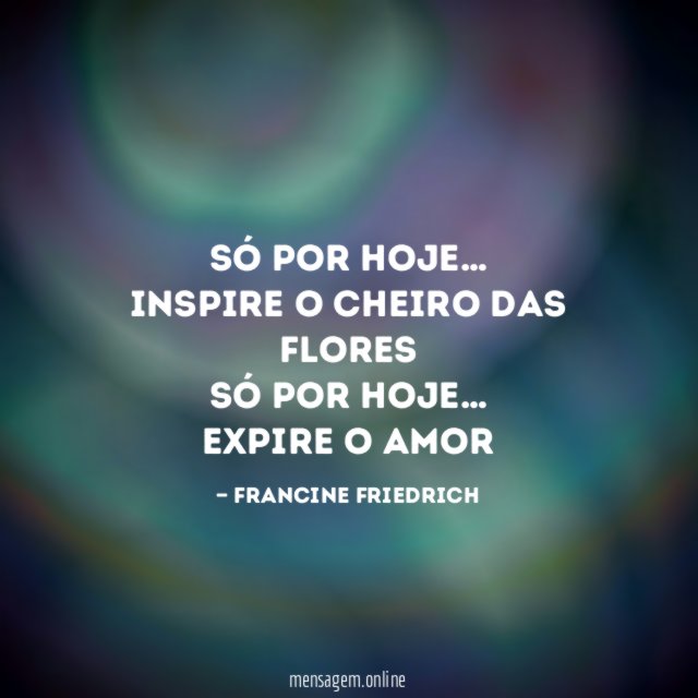 Só por hoje