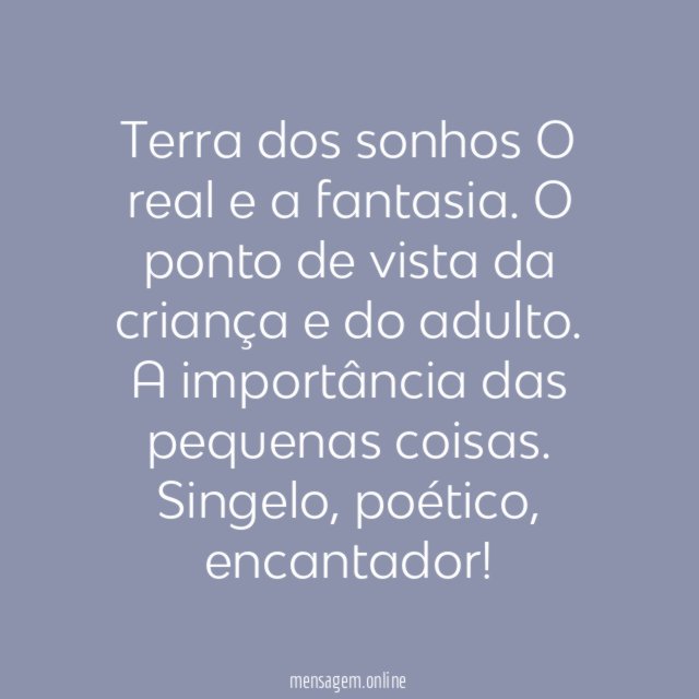 Terra dos sonhos
