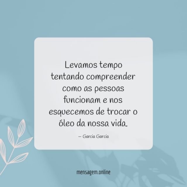 Levamos tempo tentando compreender como as pessoas funcionam