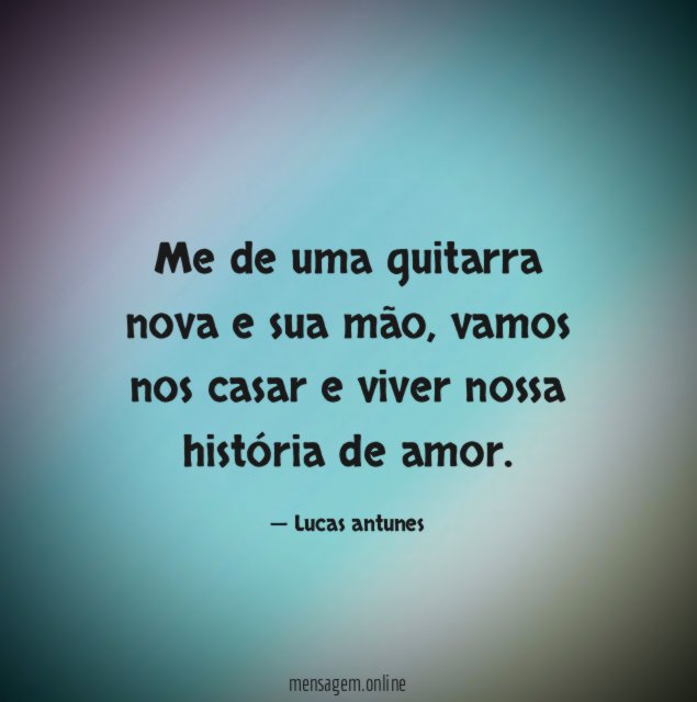 Me de uma guitarra nova e sua mão