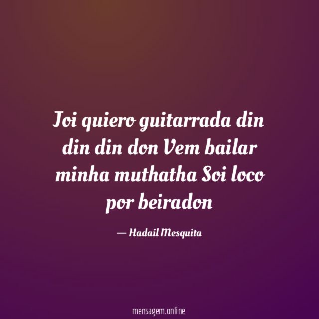 Joi quiero guitarrada din din din don Vem bailar