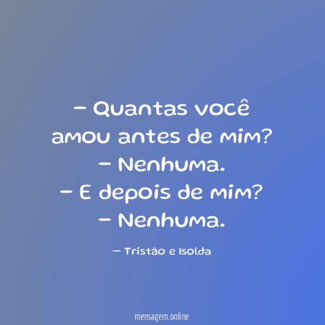 Quantas você amou antes de mim