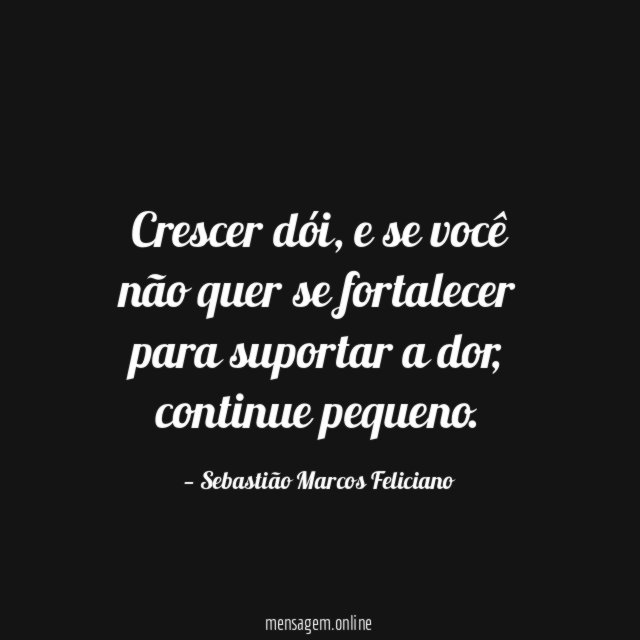 Crescer dói