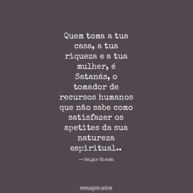Quem toma a tua casa